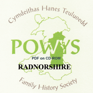 Radnorshire - Census – CD-Rom